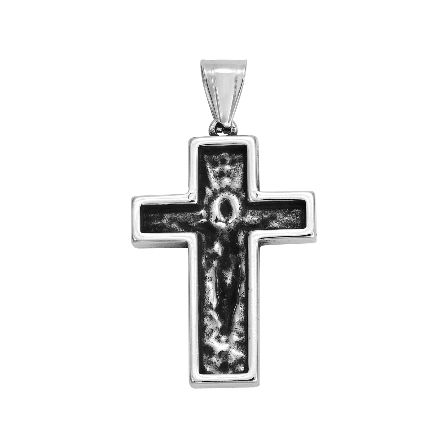 Cross Pendant - Stainless Steel