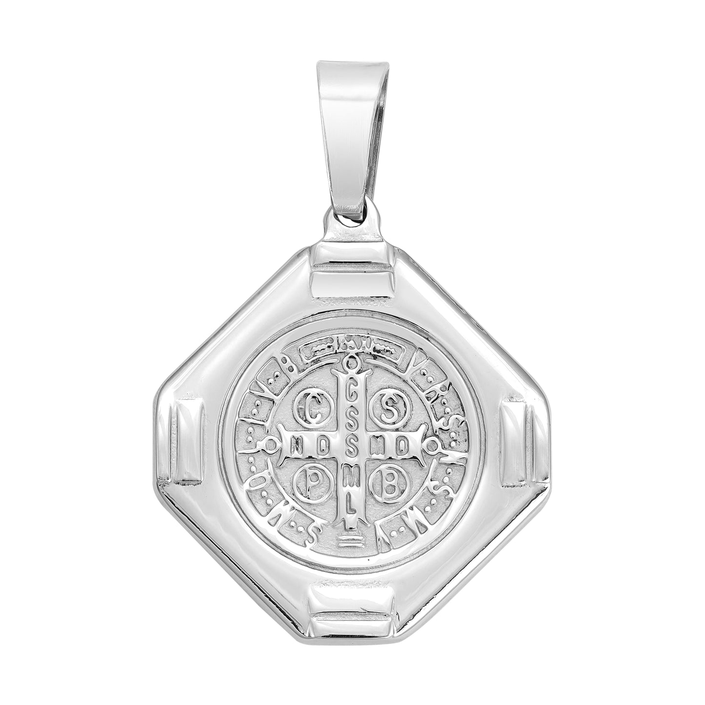 Medallion Pendant - Stainless Steel