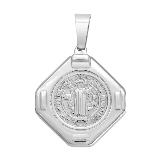 Medallion Pendant - Stainless Steel