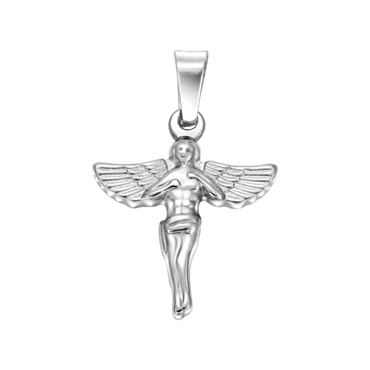 Angel Pendant - Stainless Steel