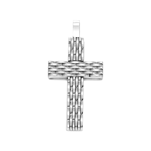 Cross Pendant - Stainless Steel