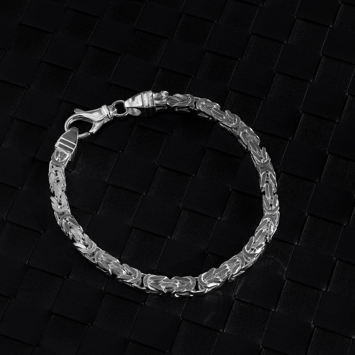 King Chain Bracelet 5mm - 925 Sterling Silver