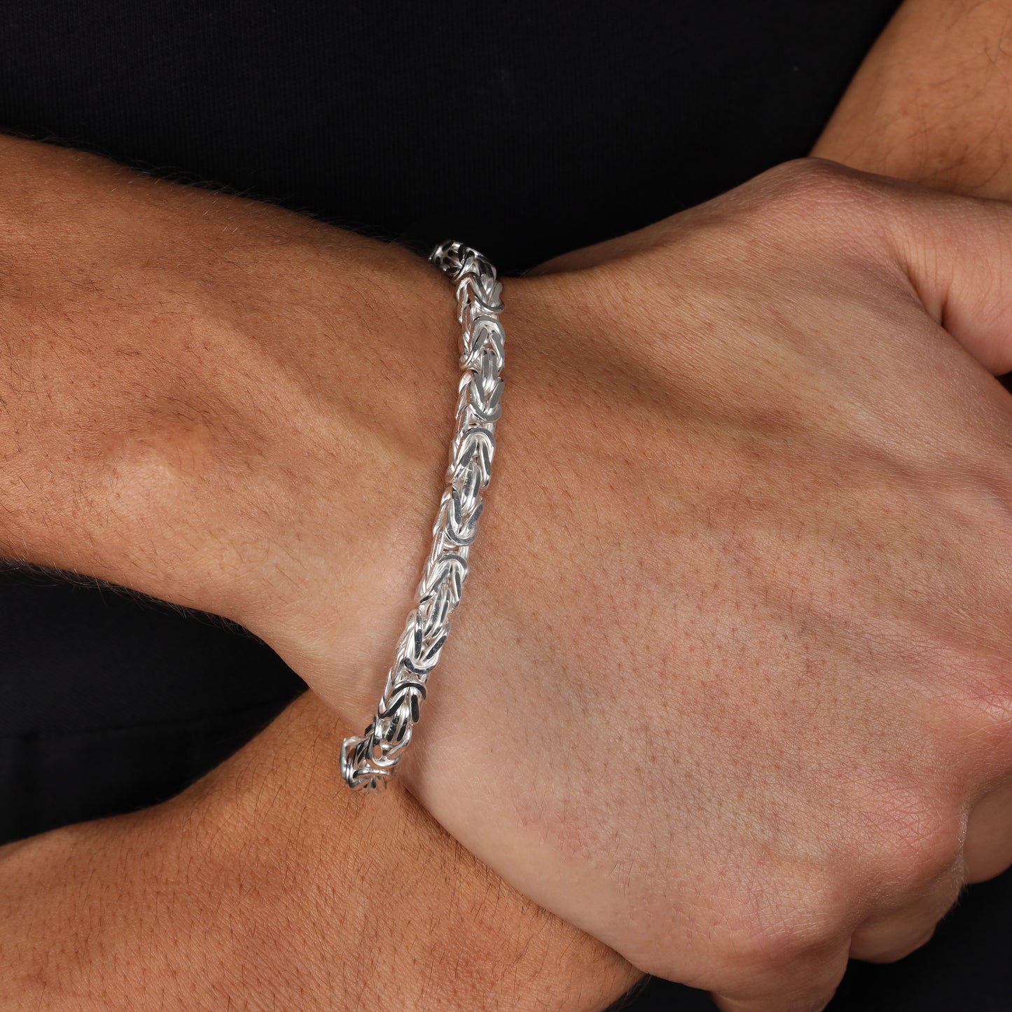 King Chain Bracelet 5mm - 925 Sterling Silver