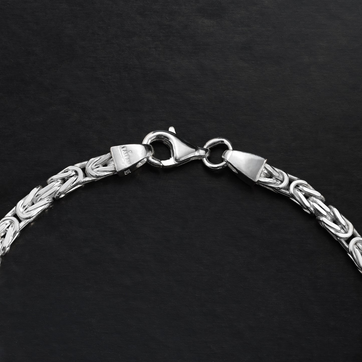 King Chain Bracelet 3mm - 925 Sterling Silver