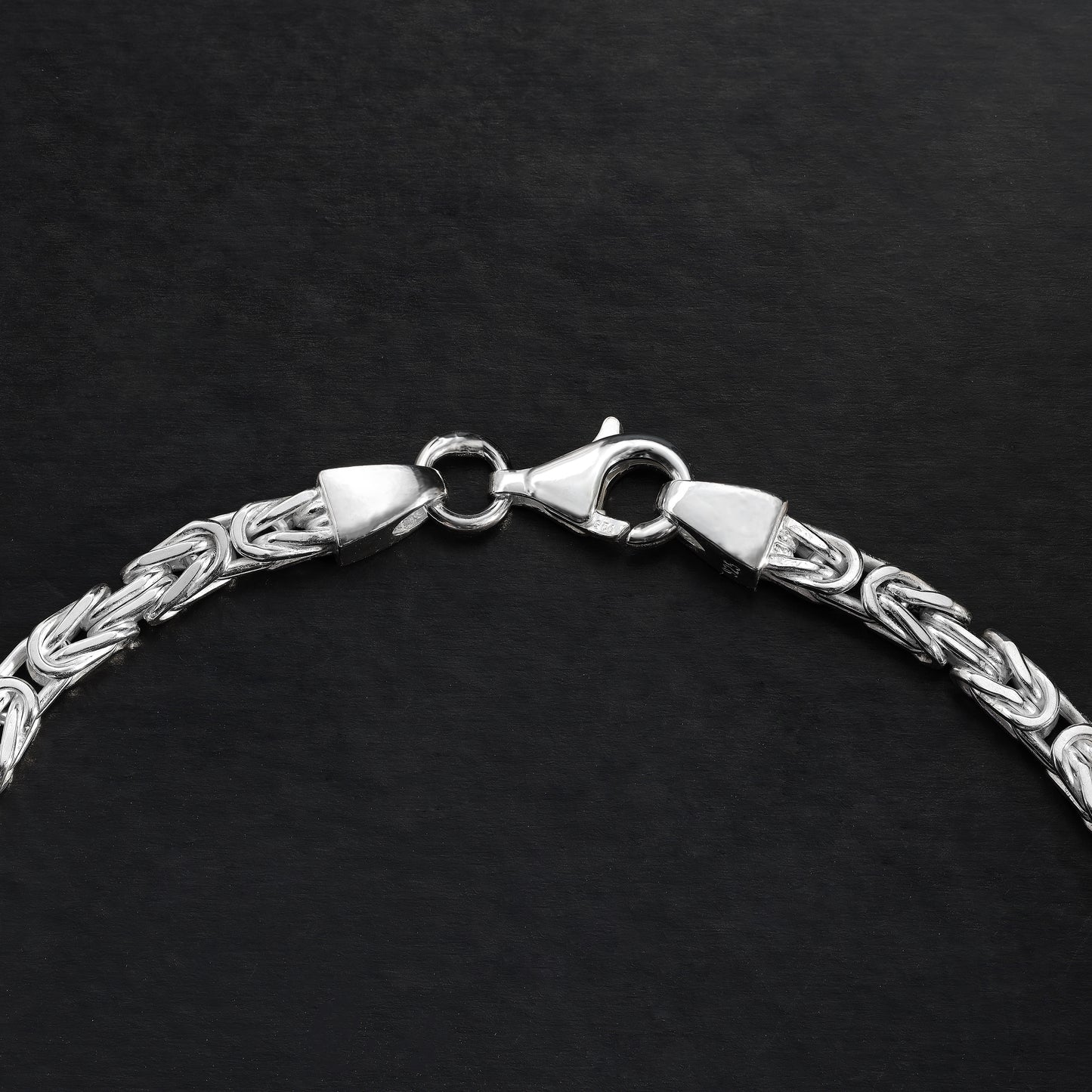 King Chain Bracelet 3mm - 925 Sterling Silver