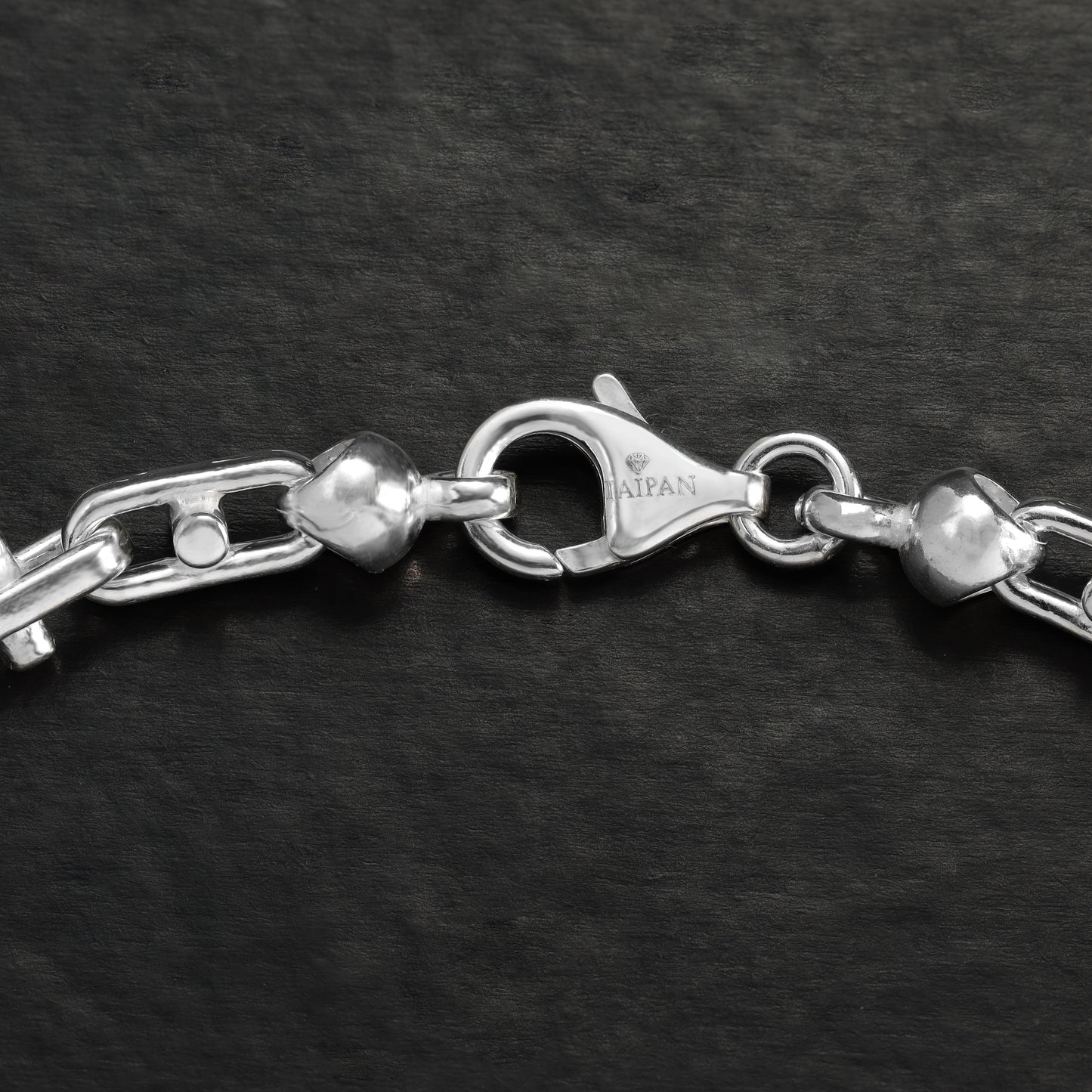 Montecarlo Chain Bracelet 5mm - 925 Sterling Silver ver.2