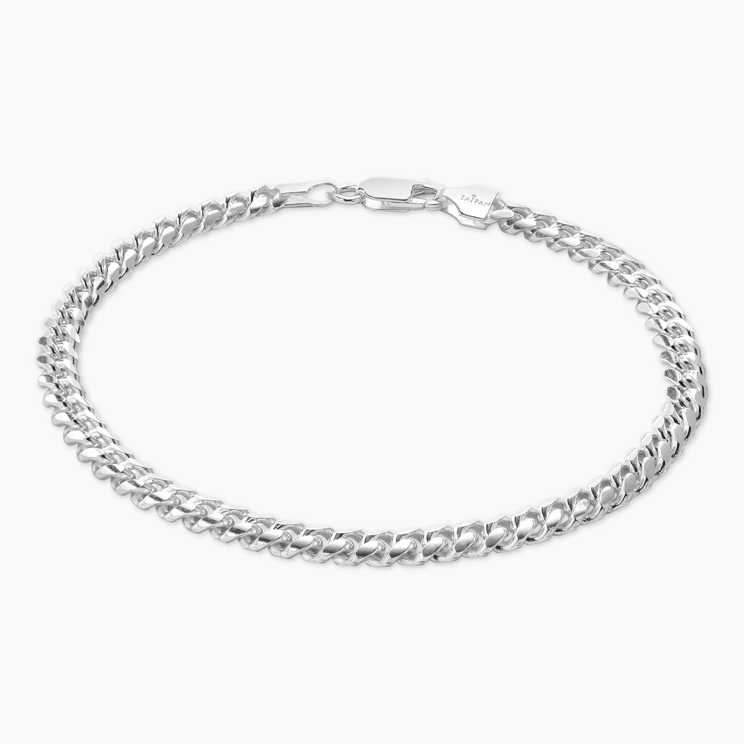 Miami Cuban Link Bracelet Curb Chain 5mm - 925 Sterling Silver