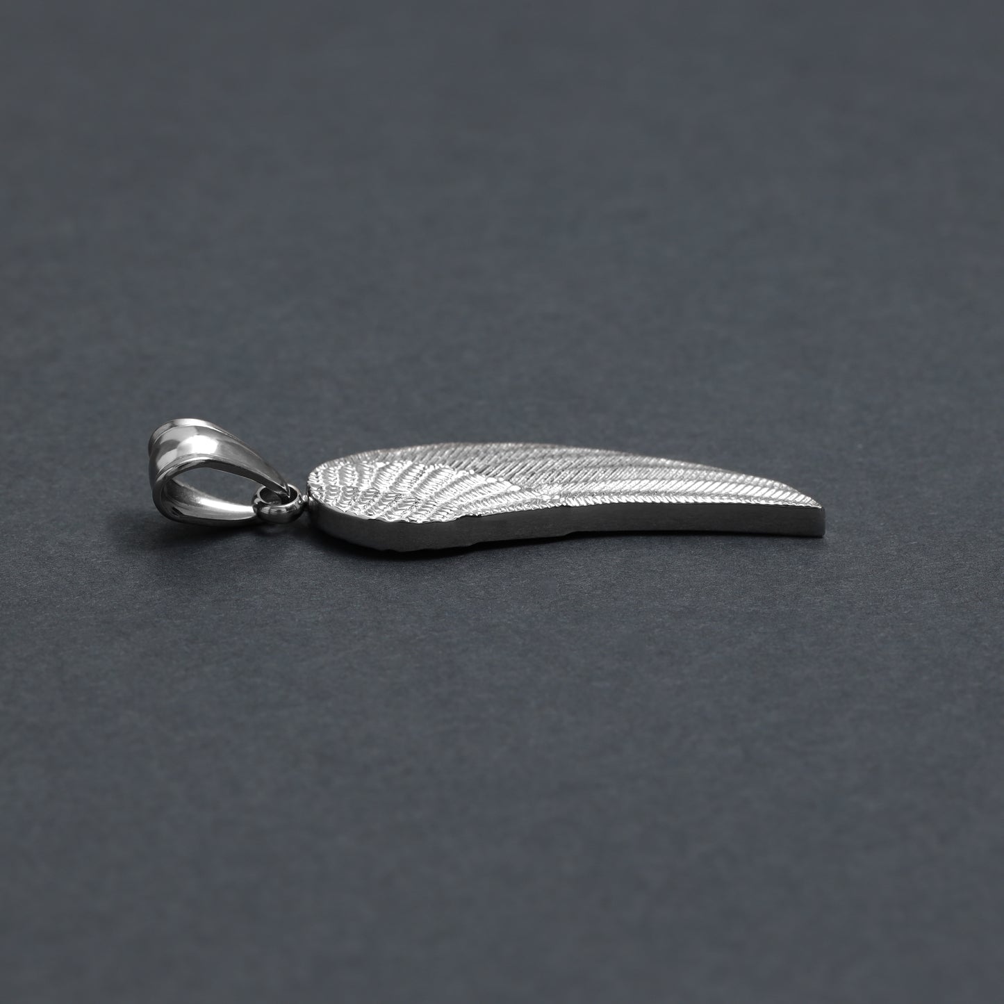 Angel Wing Pendant - Stainless Steel