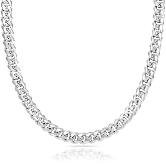 Miami Cuban Link Chain Curb Chain 5mm - 925 Sterling Silver