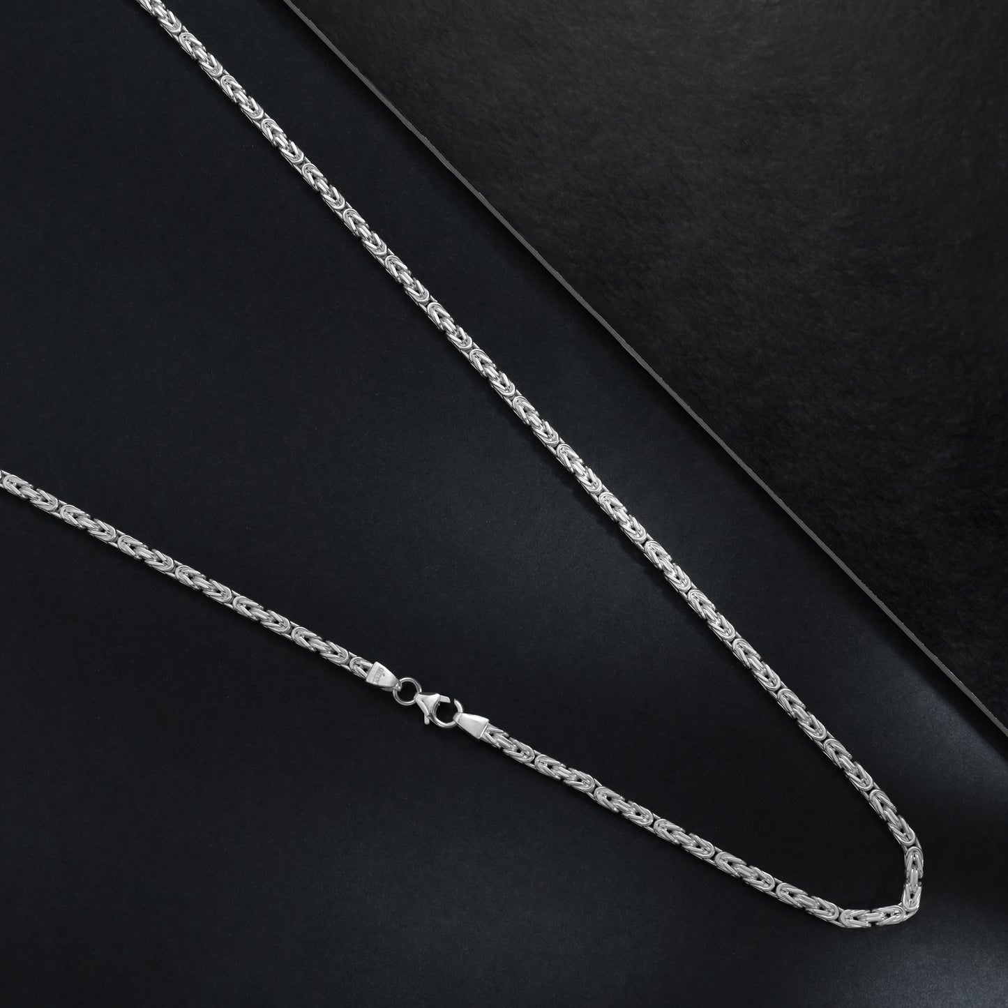 King Chain 3mm - 925 Sterling Silver