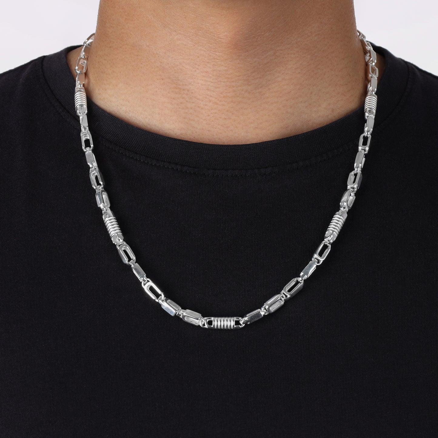 Montecarlo Chain 6mm - 925 Sterling Silver ver.1