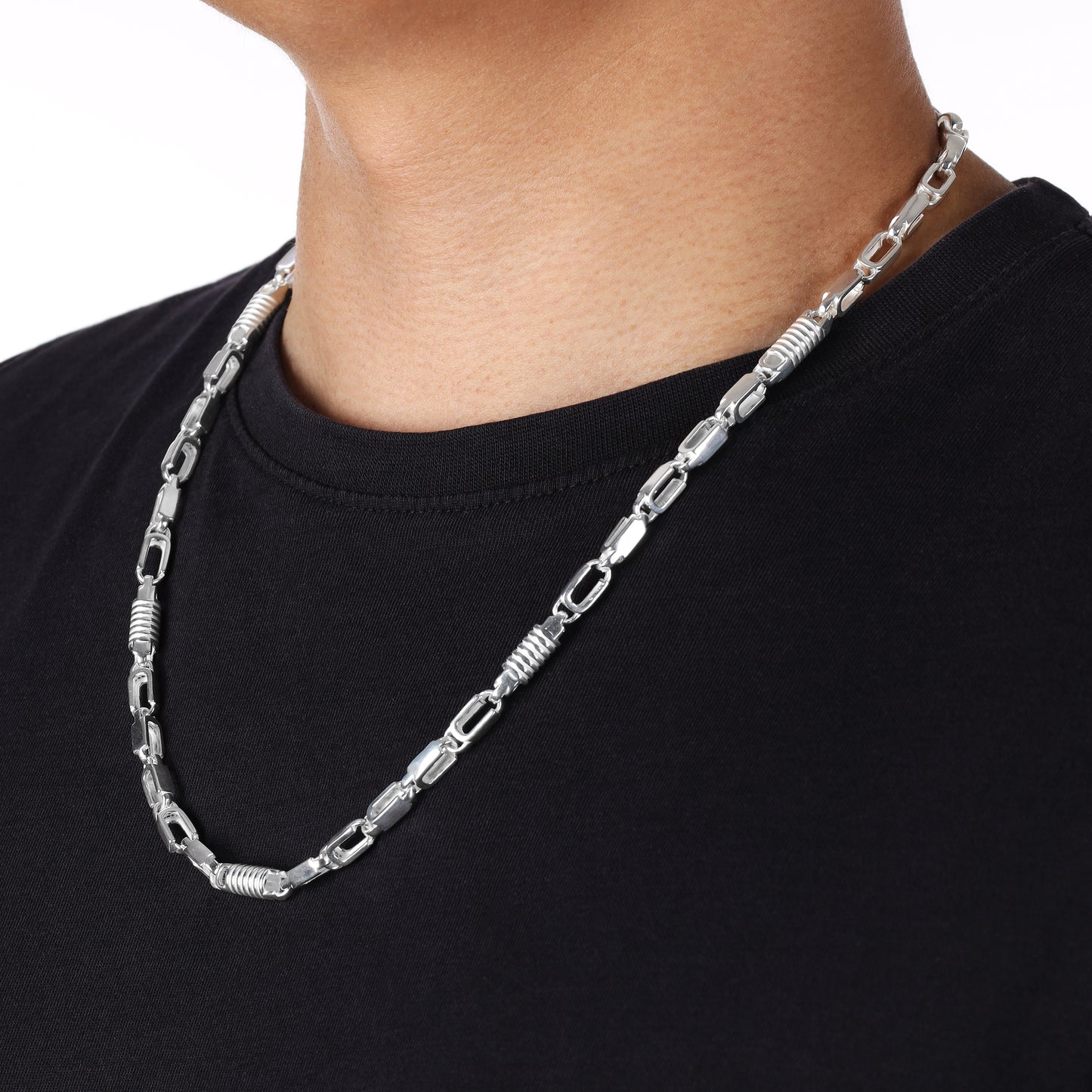 Montecarlo Chain 6mm - 925 Sterling Silver ver.1