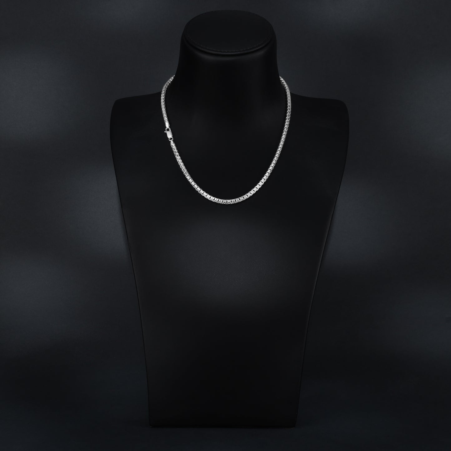 Box chain 4mm - 925 Sterling Silver