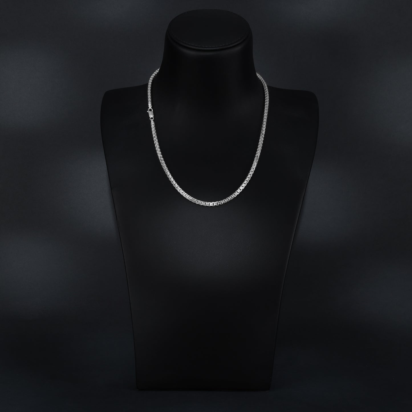 Box chain 4mm - 925 Sterling Silver