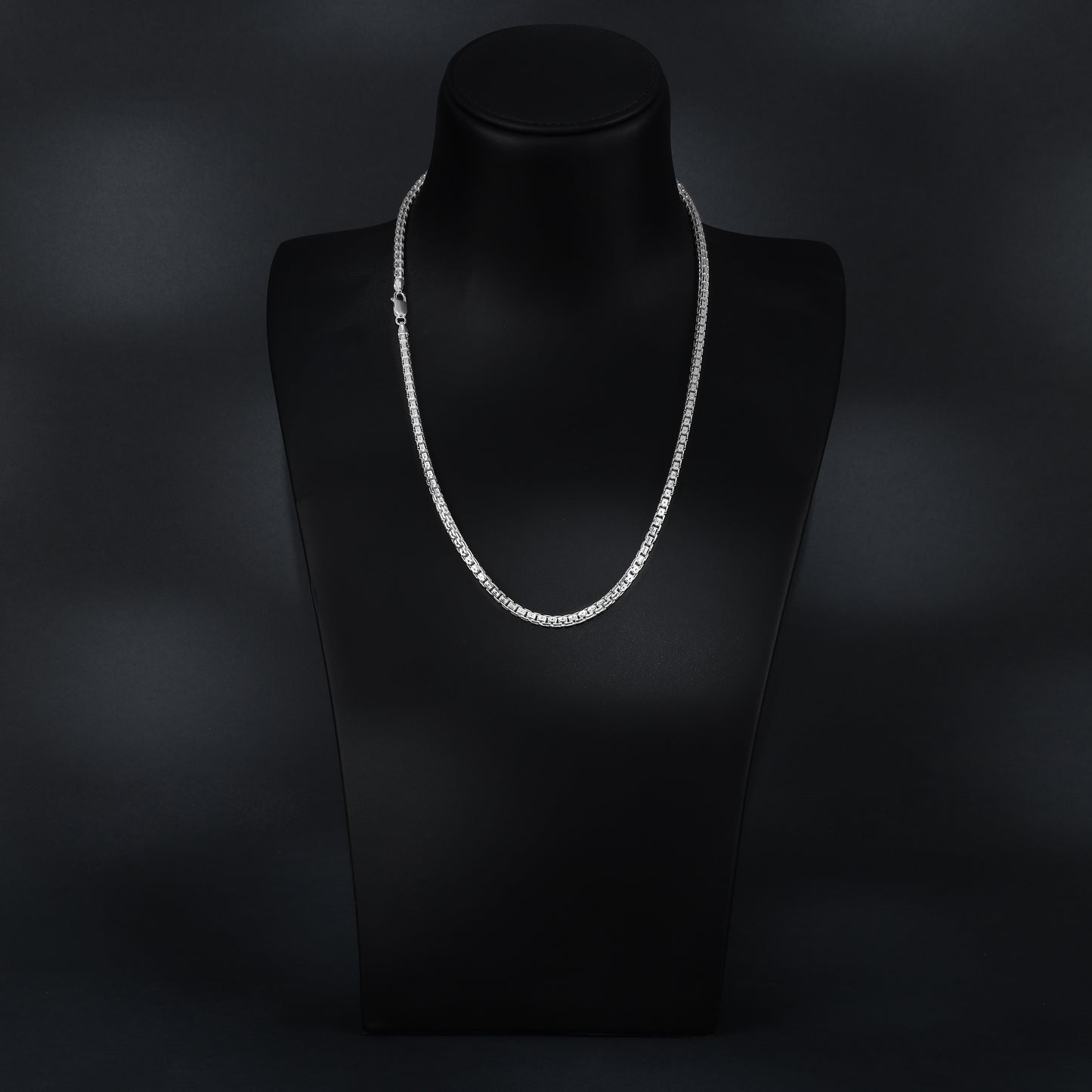 Box chain 4mm - 925 Sterling Silver