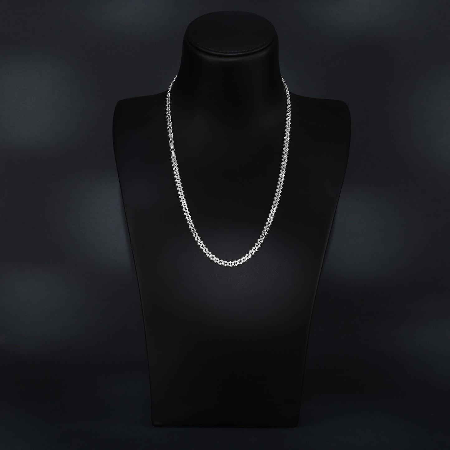 Curb Chain 6mm - 925 Sterling Silver