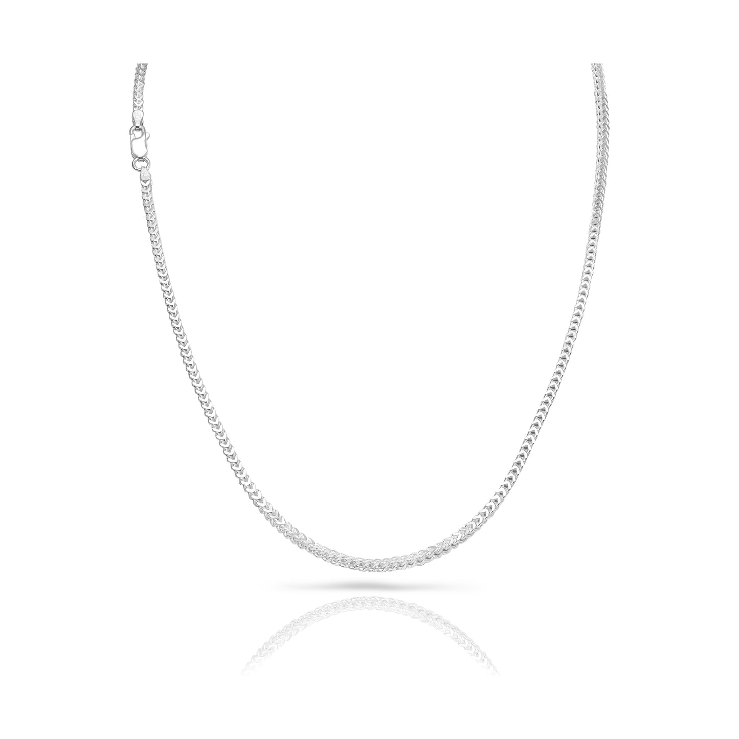 Franco Chain 2.5mm - 925 Sterling Silver