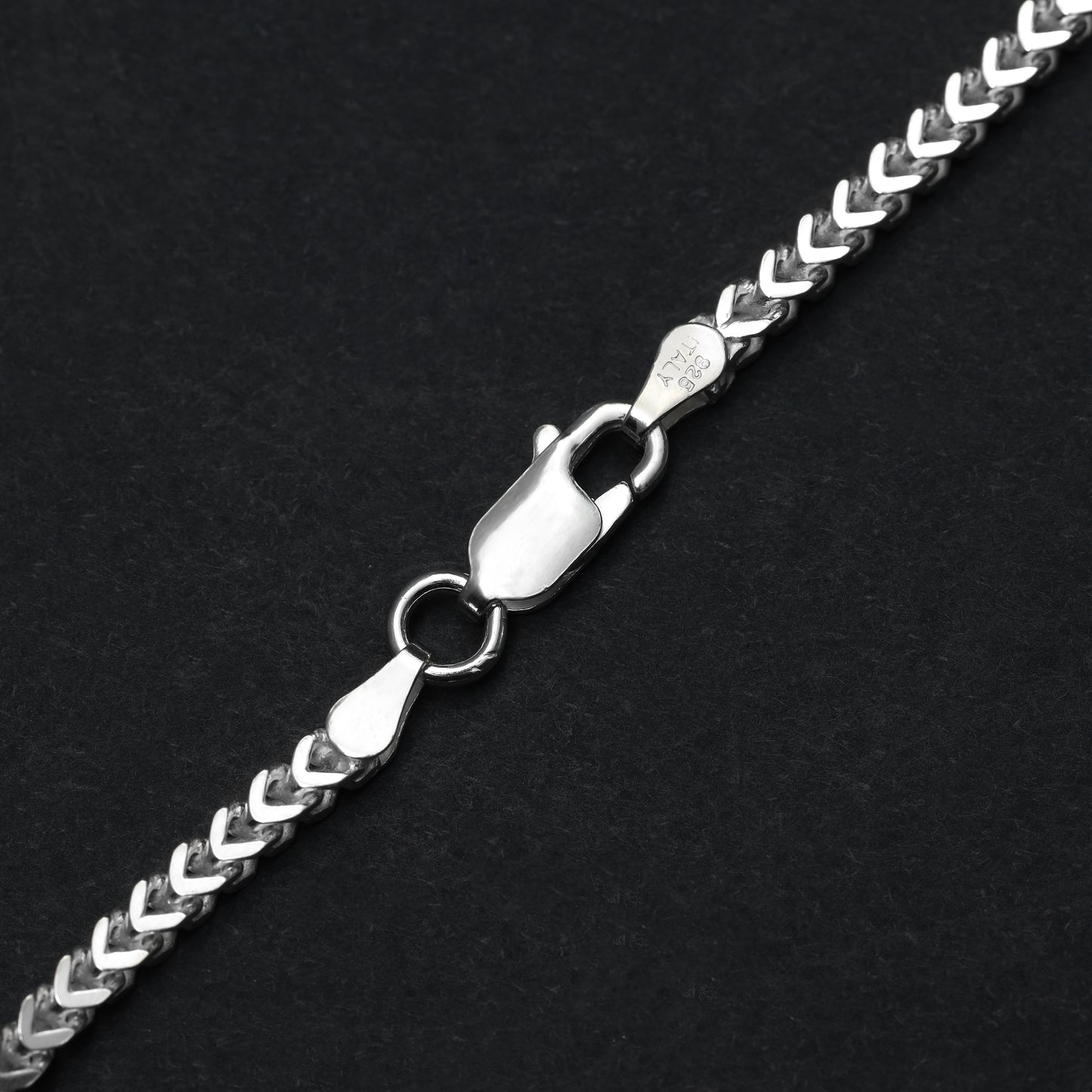 Franco Chain 2.5mm - 925 Sterling Silver