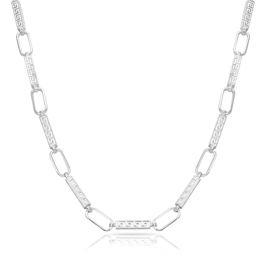 Papyros Chain 7mm wide - 925 Sterling Silver "Oriental Dream"