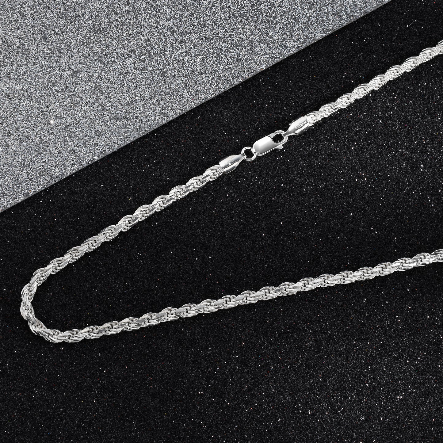 Rope Chain 3.5mm - 925 Sterling Silver