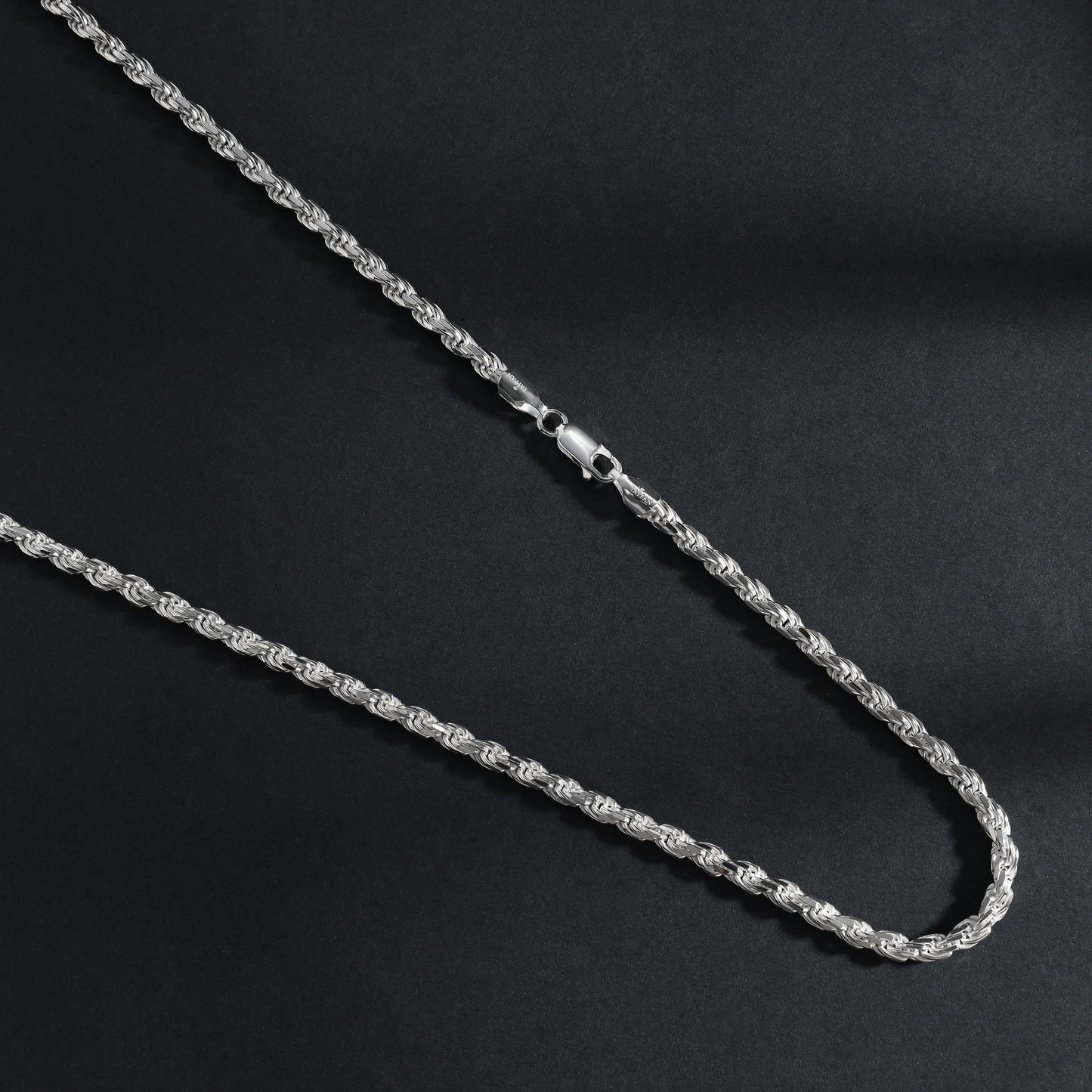 Rope Chain 3.5mm - 925 Sterling Silver