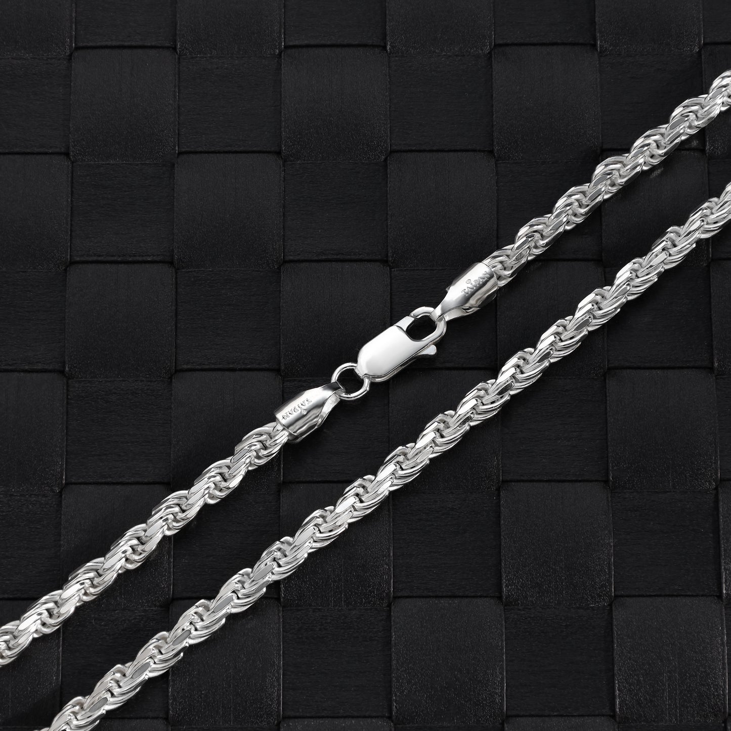 Rope Chain 3.5mm - 925 Sterling Silver