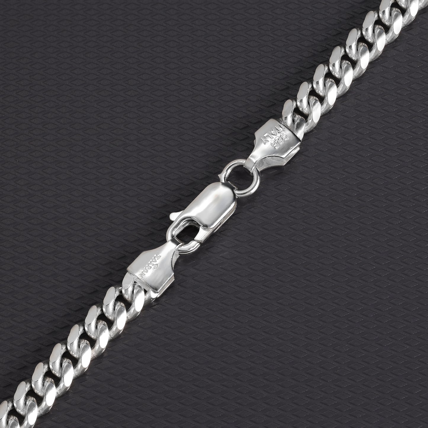 Miami Cuban Link Chain Curb Chain 5mm - 925 Sterling Silver