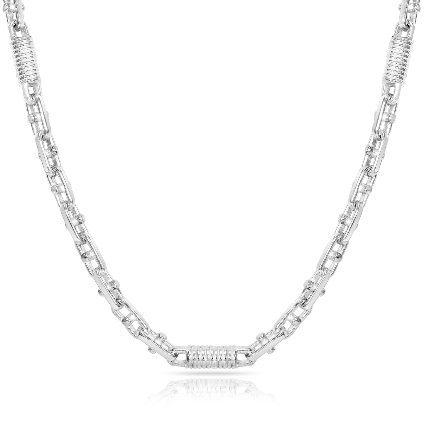 Montecarlo Chain 5mm - 925 Sterling Silver ver.2