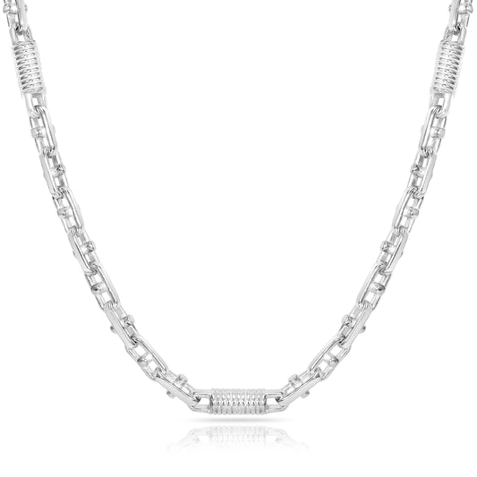 Montecarlo Chain 5mm - 925 Sterling Silver ver.2