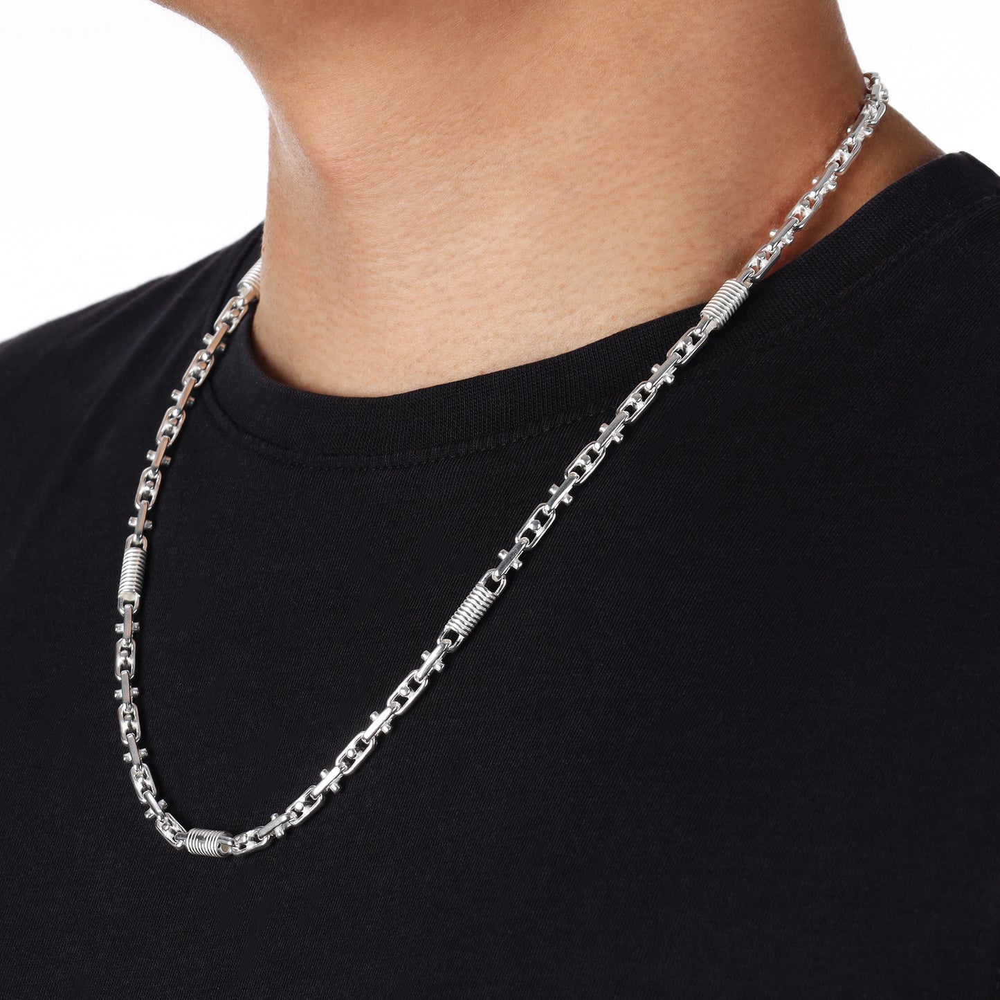 Montecarlo Chain 5mm - 925 Sterling Silver ver.2