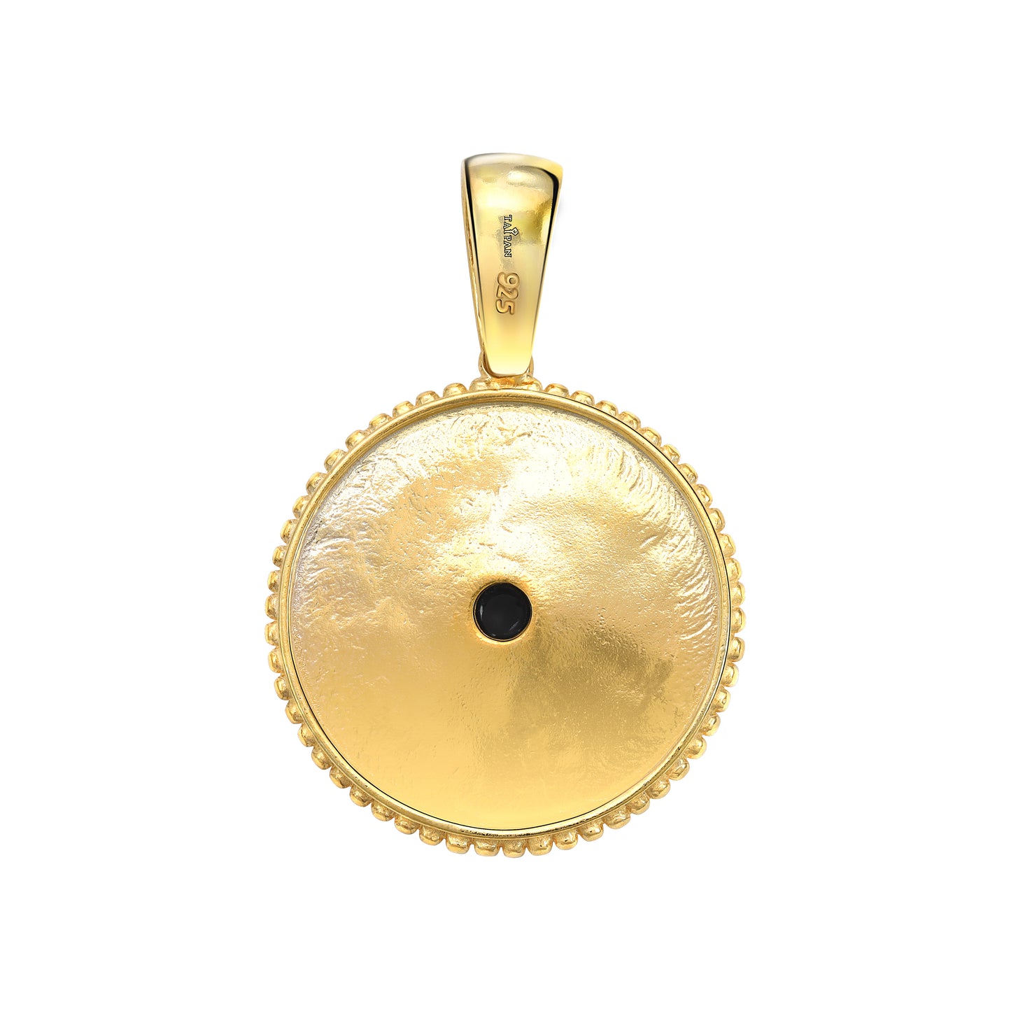 Compass Pendant - Sterling Silver Gold-plated (PE297G)