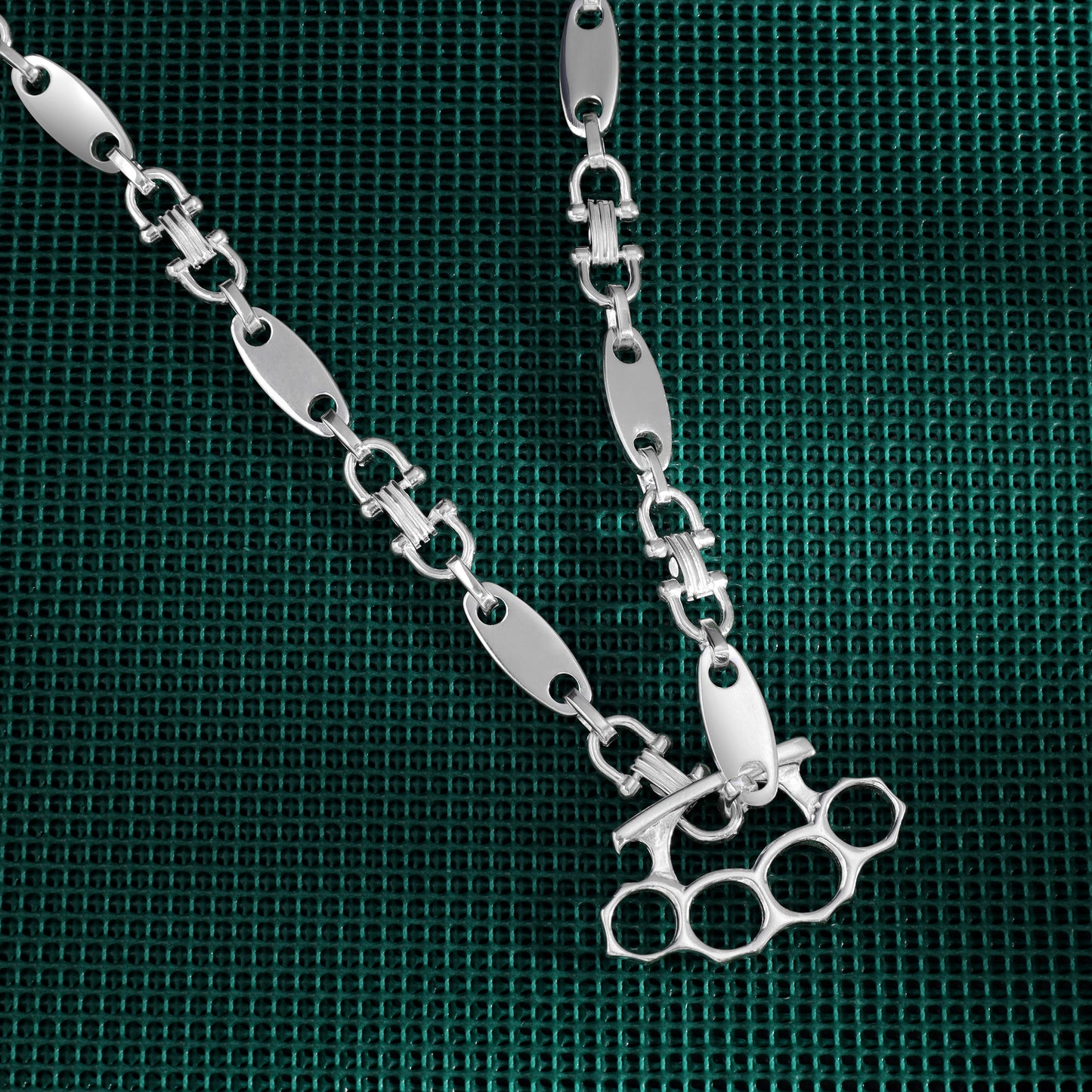 Knuckles Pendant - 925 Sterling Silver (PE299)