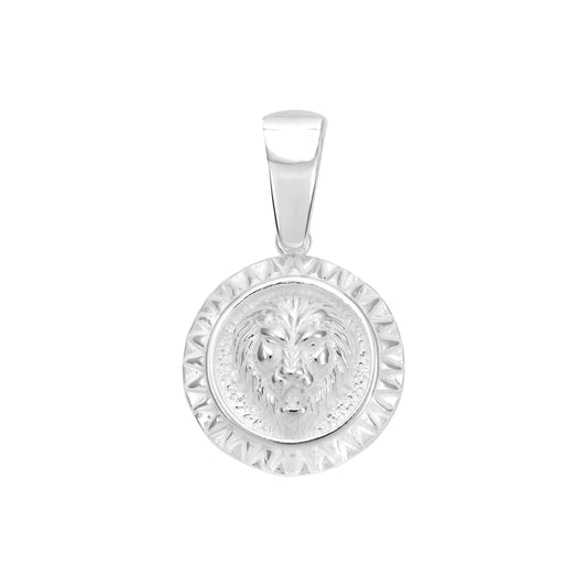 Lion Pendant - 925 Sterling Silver (PE464)  "Oriental Dream"