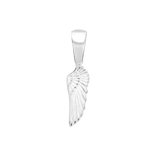 Angel Wing Pendant - 925 Sterling Silver (PE472)