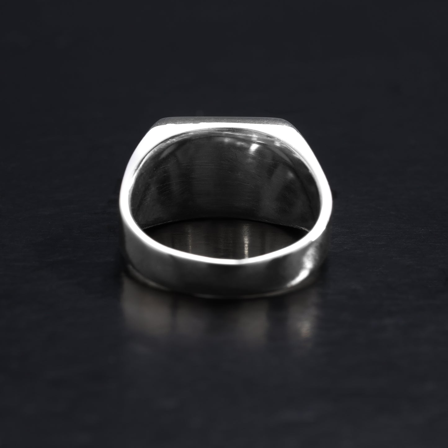 Onyx Men Silver Ring size 8/9/10/11/12 - 925 Sterling Silver "Oriental Dream"