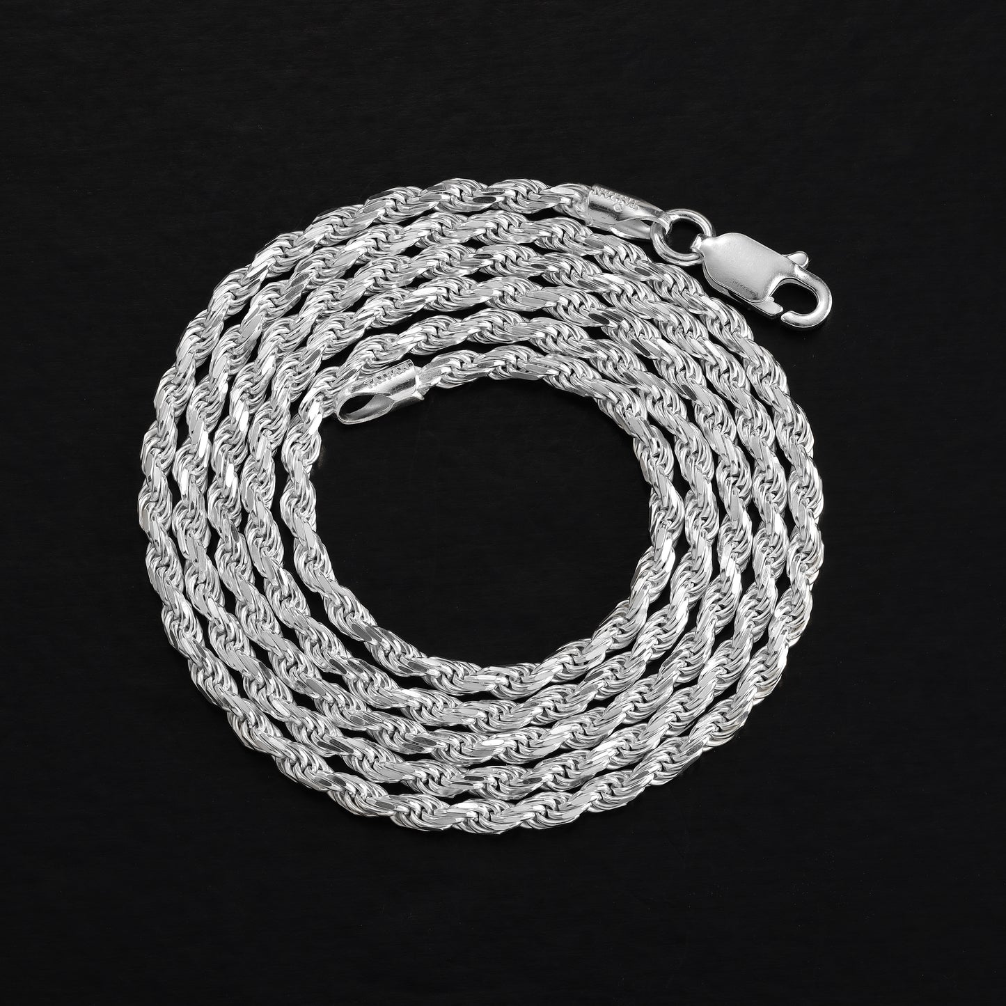 Rope Chain 2.3mm - 925 Sterling Silver