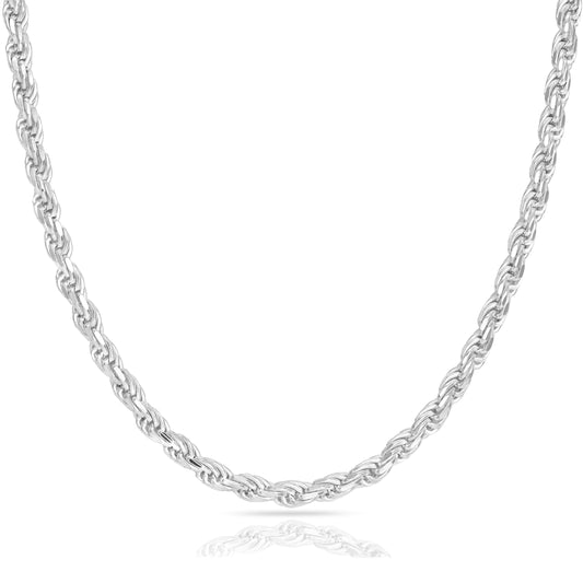 Rope Chain 3.5mm - 925 Sterling Silver